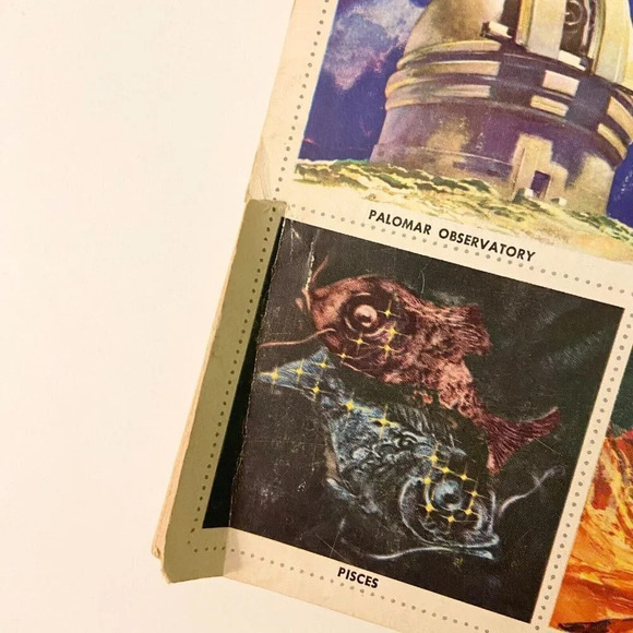 Vintage 1976 The Golden Stamp Book Stars and Planets Complete - Picture 12 of 15